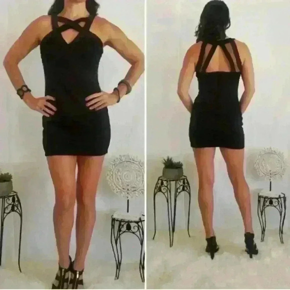 Crystal Doll | Banded Black Romantic Goth Dress size 5 juniors - Picture 1 of 3